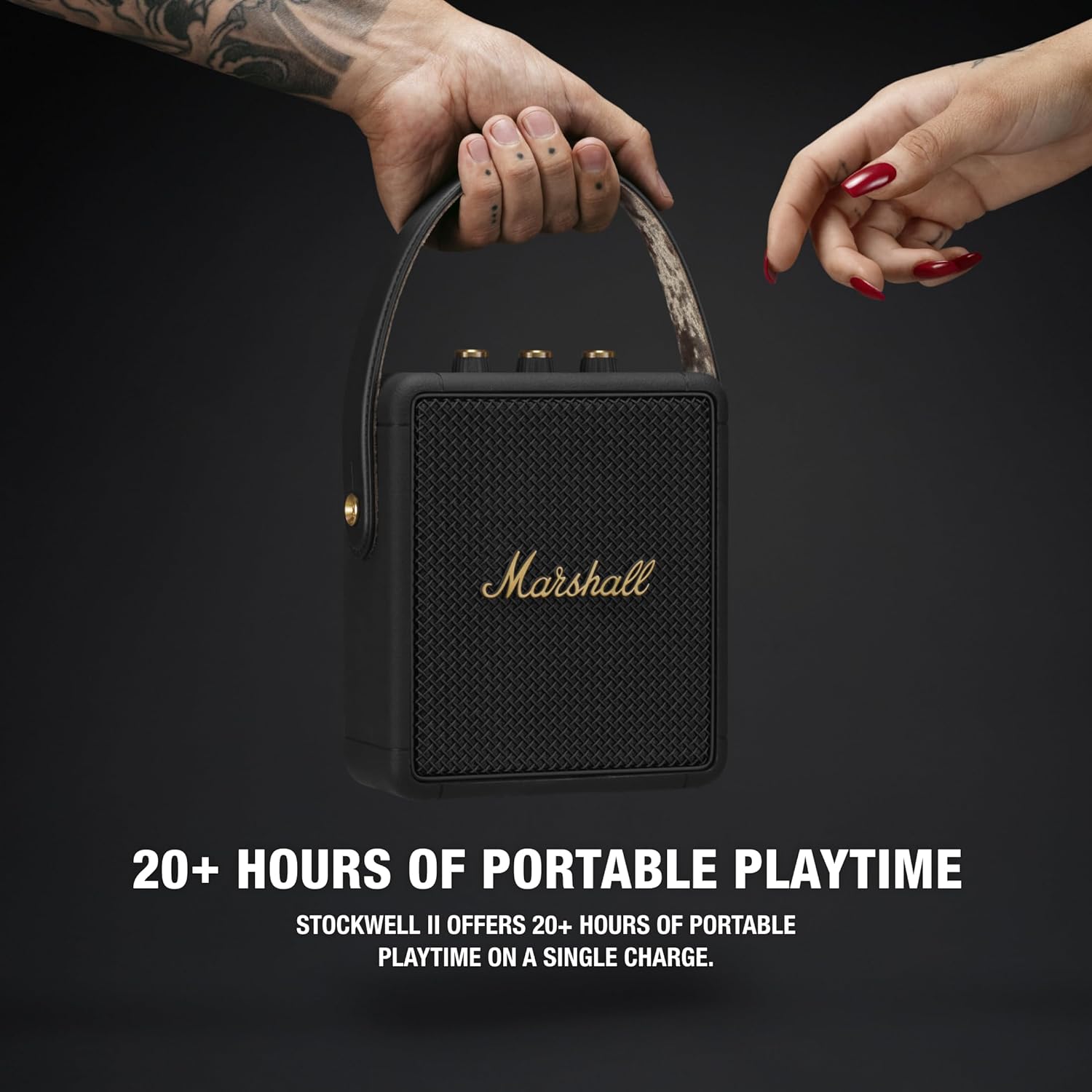  Marshall Stockwell II Portable Bluetooth Speaker